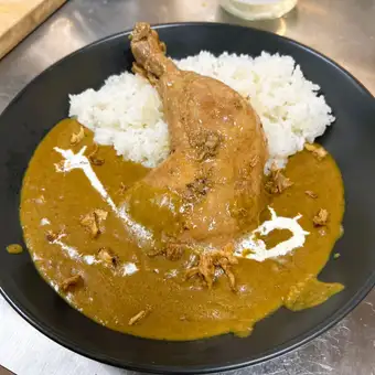 骨付き一本鶏カレー