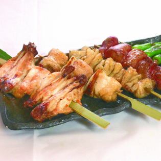 Assorted skewers (5 skewers)