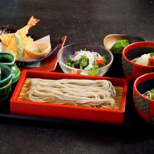Soba set meal