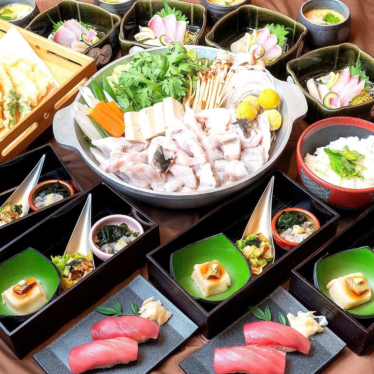 This earthenware restaurant boasts fresh fish.Enjoy our exceptionally fresh cuisine