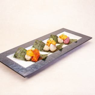 [Luxury] 51. 3 kinds of raw sea urchin