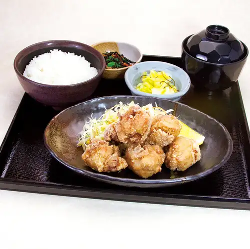 《選べる3種》若鶏唐揚定食