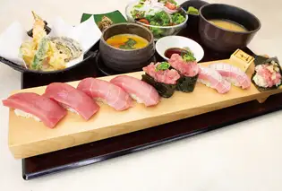 生本まぐろ盛合せ御膳セット