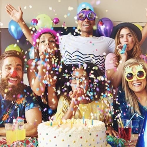 誕生日会！歓送迎会に！