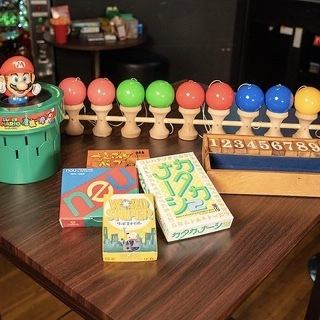 たっぷり楽しめるパーティーゲームもあり！