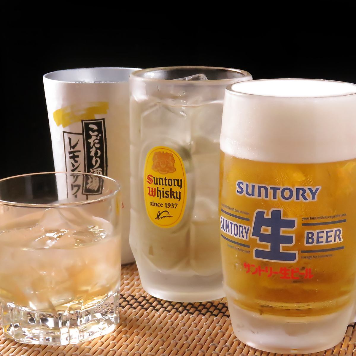 皆様にご満足いただけるコース・飲み放題ともに準備しております