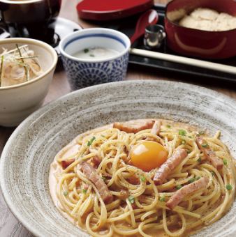 Pasta from all pasta menus♪ Rinjiro set