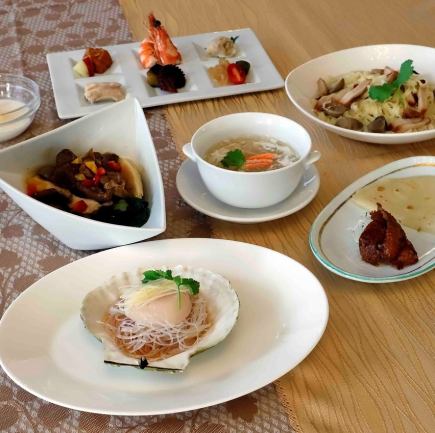 <ディナーコース>【蘭】8,500円(税込) 各種”歓送迎会”に大人気!