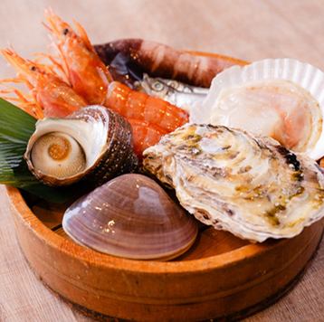 浜焼き盛り合わせ