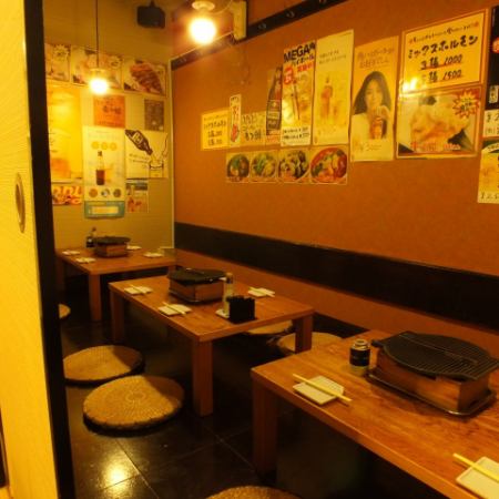 It also supports private room banquets for up to 12 people.For a banquet in Chofu, go to the Yakiniku x Hormone Kintaro Chofu store.