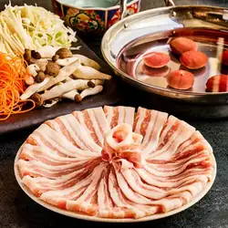 紀州南高梅出汁の豚しゃぶ