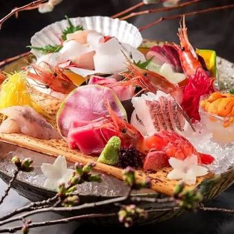 【3時間食べ飲み放題◆170品】『海鮮・国産和牛・寿司・炭火焼鳥・刺身+和食料理』5000⇒4000円