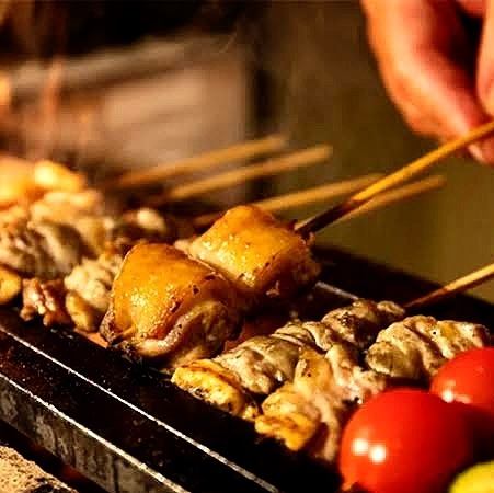 【アラカルト必須】炭火焼き鳥や日本海鮮魚のお造り★※各種宴会プラン2680円からご用意！割引特典有♪