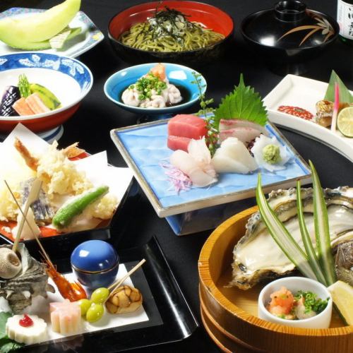 Full-flavored Japanese cuisine prepared by chef