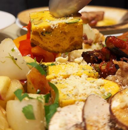 プリフィクスコース+全ドリンク飲み放題2時間付き