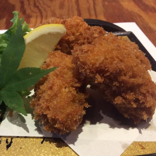 Oyster fried in Hiroshima