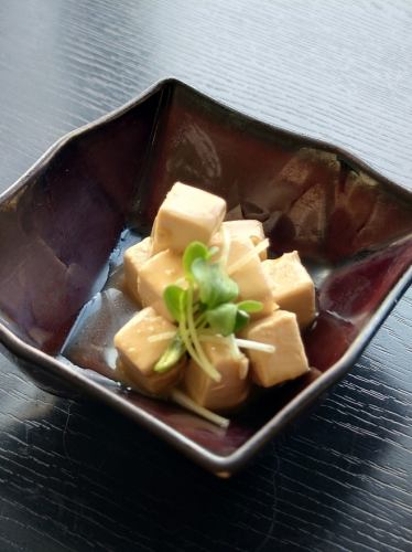 Cream cheese wasabi soy sauce marinated