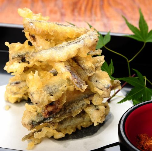 Small sardine tempura