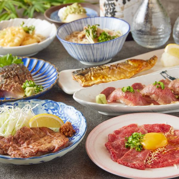 個室完備の隠れ家居酒屋！創作肉和食を堪能!!人気の肉寿司や熊本産馬刺しなどをご用意♪