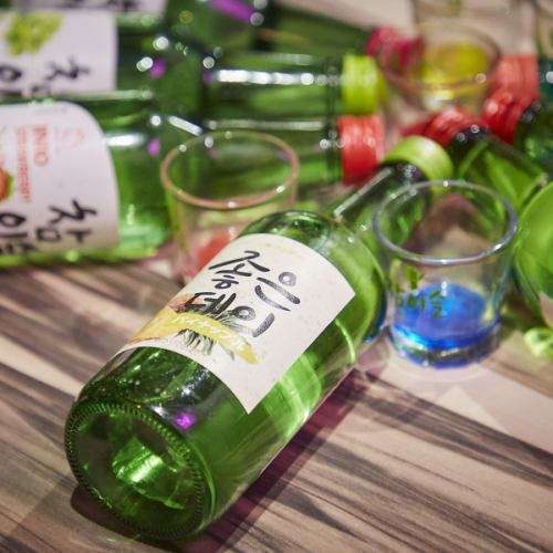 ★ All-you-can-drink of 90 kinds of Korean sake, including Korean sake ★