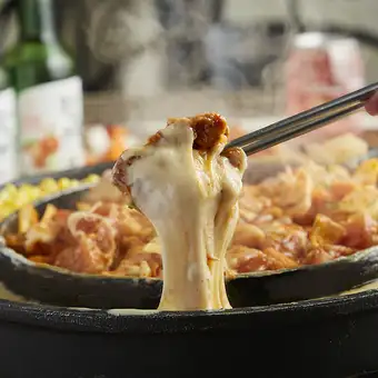 치즈 닭 갈비