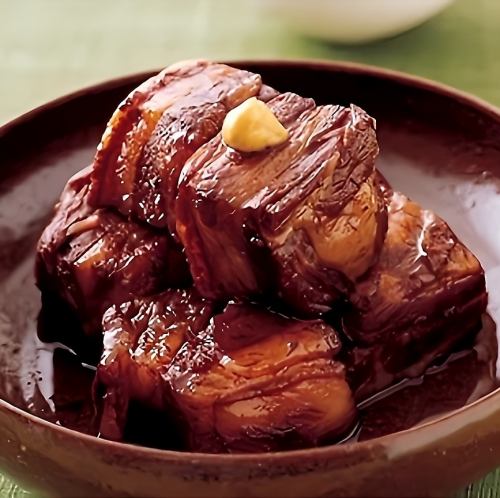 Pork belly boiled