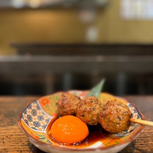 月見つくね　～大山鶏＋どんぐり卵～