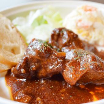 ラム肉デミ煮込み