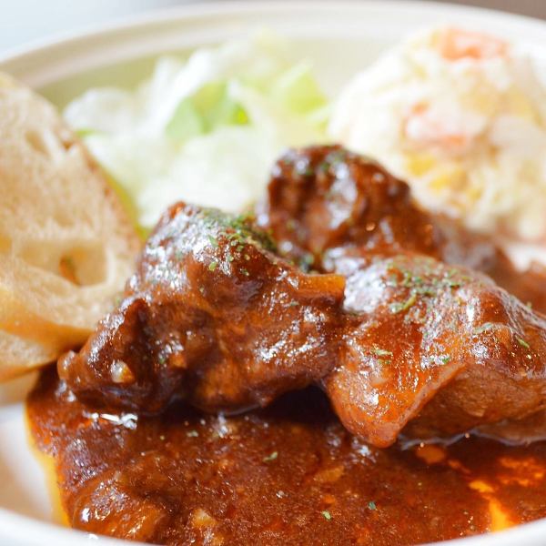 Soft and stewed ♪ Braised lamb meat (made with demiglace sauce)