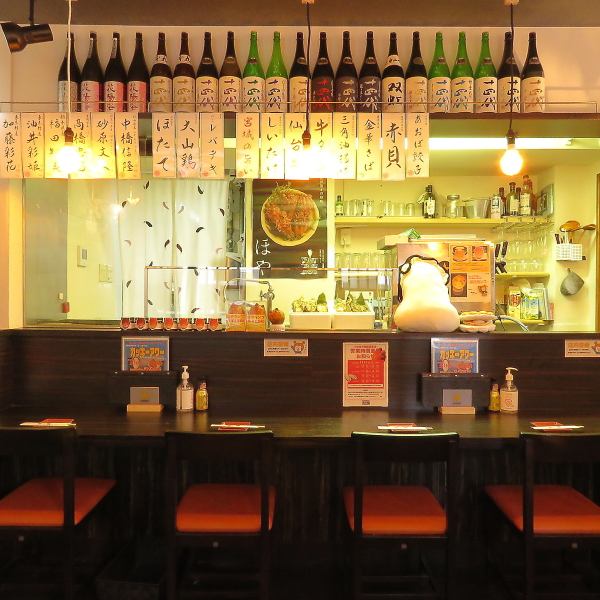 [Counter seats] One person is welcome! Peel oysters and sea squirts in front of you ♪
