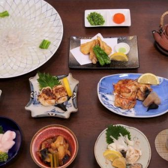 お任せコース10品5500円◎【お料理のみ】　＋2200円で2時間飲み放題付へ変更可能☆