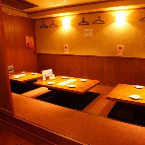 6～12名様までの半個室でこだわりの絶品京地どりを堪能♪