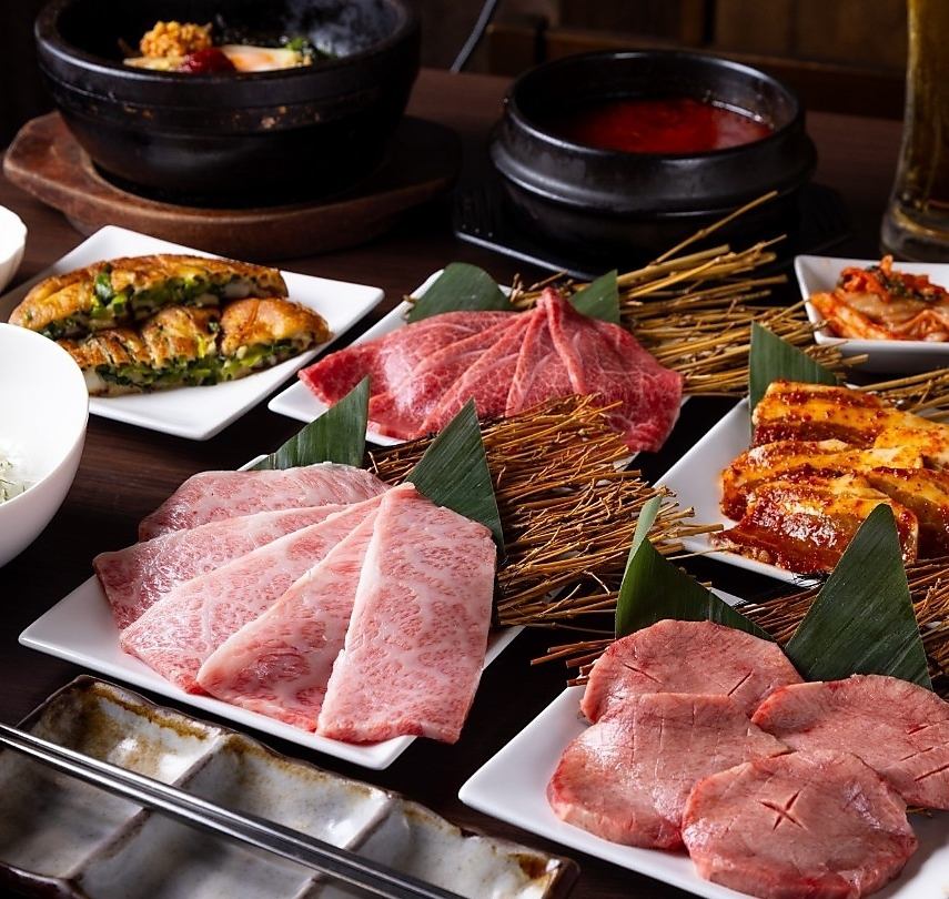 オススメ焼肉はハラミです。上質牛ハラミ～和牛ハラミまで様々なハラミが楽しめます！