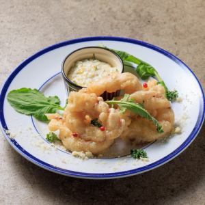 Squid calamari frit ~ Yuzu tar sauce ~