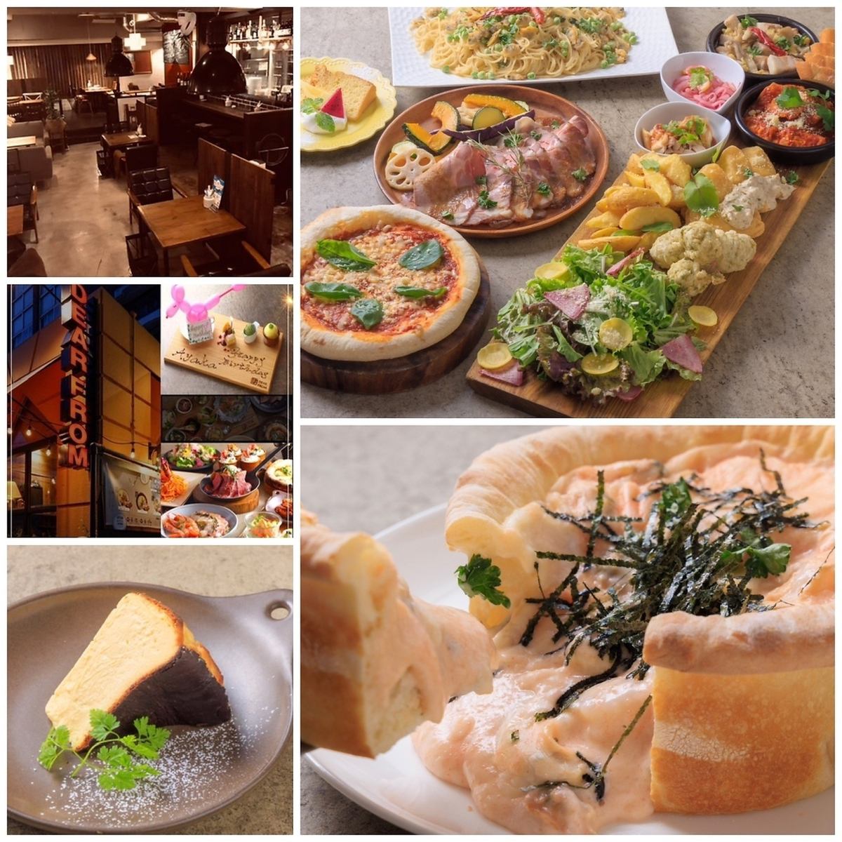 [3-minute walk from Nishi-Chiba Station] This Italian restaurant boasts a stylish interior and delicious food!