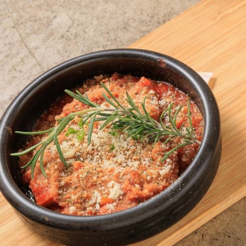 牛ハチノスのピリ辛トマト煮込み