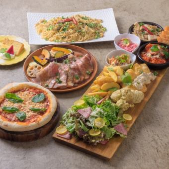 Special weekday-only plan! Great value 12-course meal!! (Weekdays only: ¥4,378 → ¥3,300) Includes all-you-can-drink!!