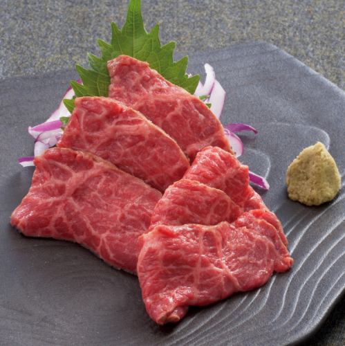 Wagyu roast beef sashimi