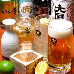 We offer up to [all-you-can-drink for 3 hours]! Order a la carte♪