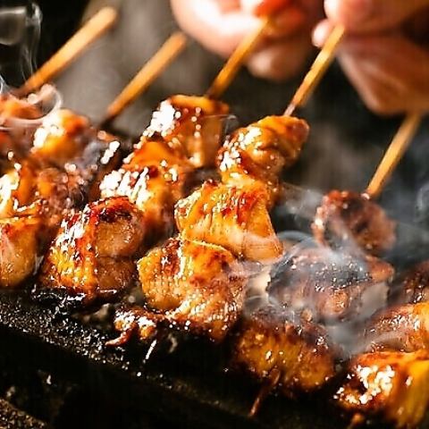 【秘伝のタレ】上野の隠れ家で味わう!炭火焼きで香ばしく仕上げた厳選地鶏