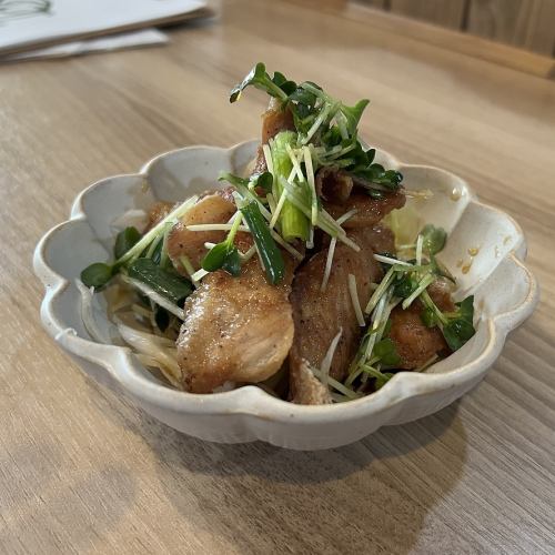 和豚もちぶたトントロの柚子胡椒ポン酢仕立て