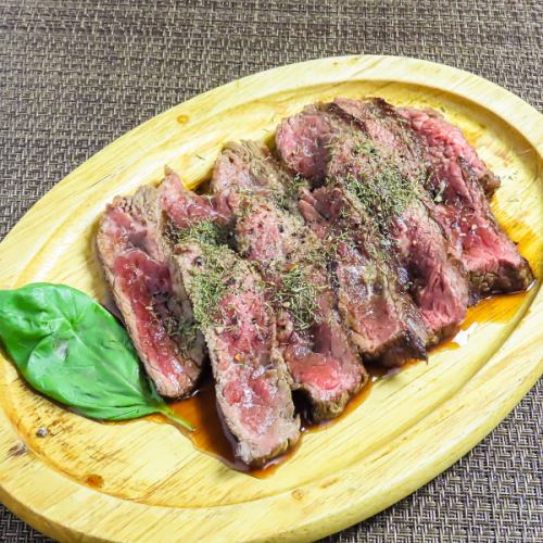 【ブラジル定番】赤身の部位にこだわりあり！ピカーニャ牛のステーキ◆肉の旨味を堪能◎
