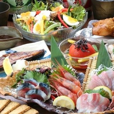 We enjoy Japanese cuisine at Asakusabashi! We have seasonal dishes such as skewers, fresh fish and fresh seafood.
