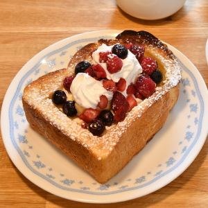 HONEY TOAST Honey toast set mixed berry (set of coffee or tea)