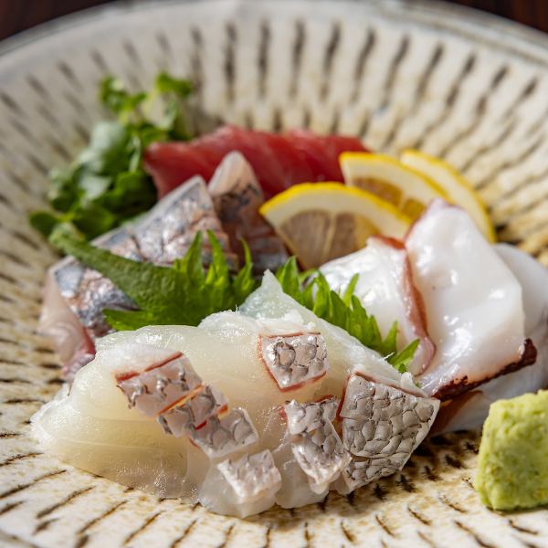 ≪必見≫店主こだわりの鮮魚は季節の旬のものを楽しめます♪お酒とのペアリングも◎