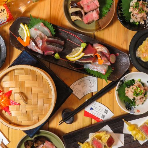 [Hanagaya's banquet course with 2 hours of all-you-can-drink included] Fresh fish from the prefecture, meat and fish ◎ Courses to suit your budget and occasion ◎