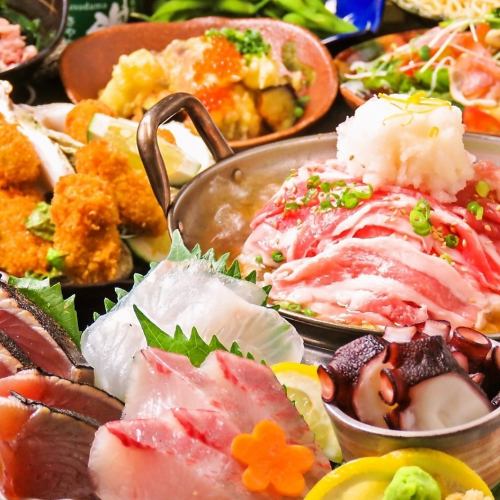 Seasonal ingredients and Nagasaki delicacies.One item that shines with craftsmanship