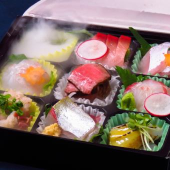 [TAKEOUT] OK until 30 minutes before the day of the event ☆ Limited to 20 meals per day! Nagasaki Seafood Tamatebako (top) 2500 yen (included) → 2000 yen (included)