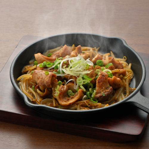 スタミナホルモン鉄板