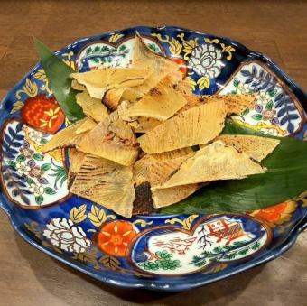 こだわりのエイヒレ炙り